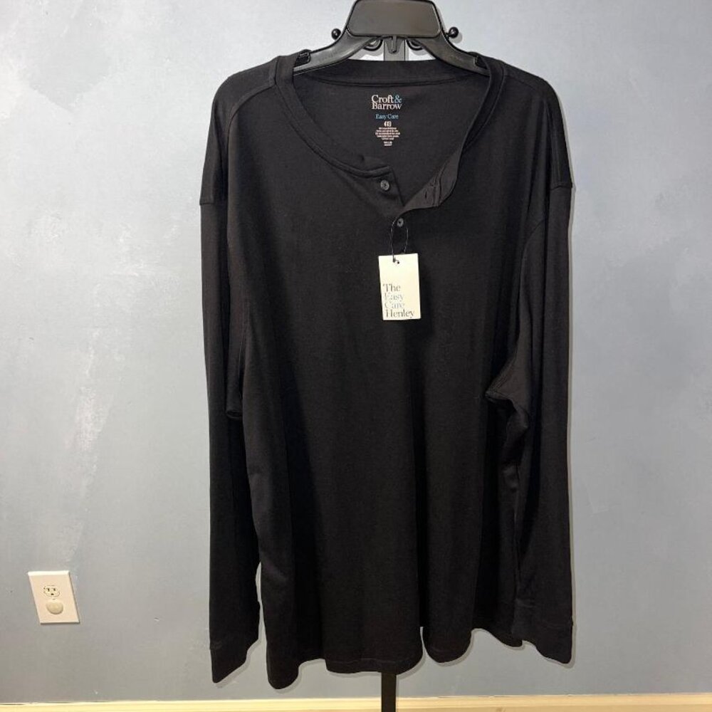 Croft & Barrow - Men's Long Sleeve Shirt - Size: 4XB